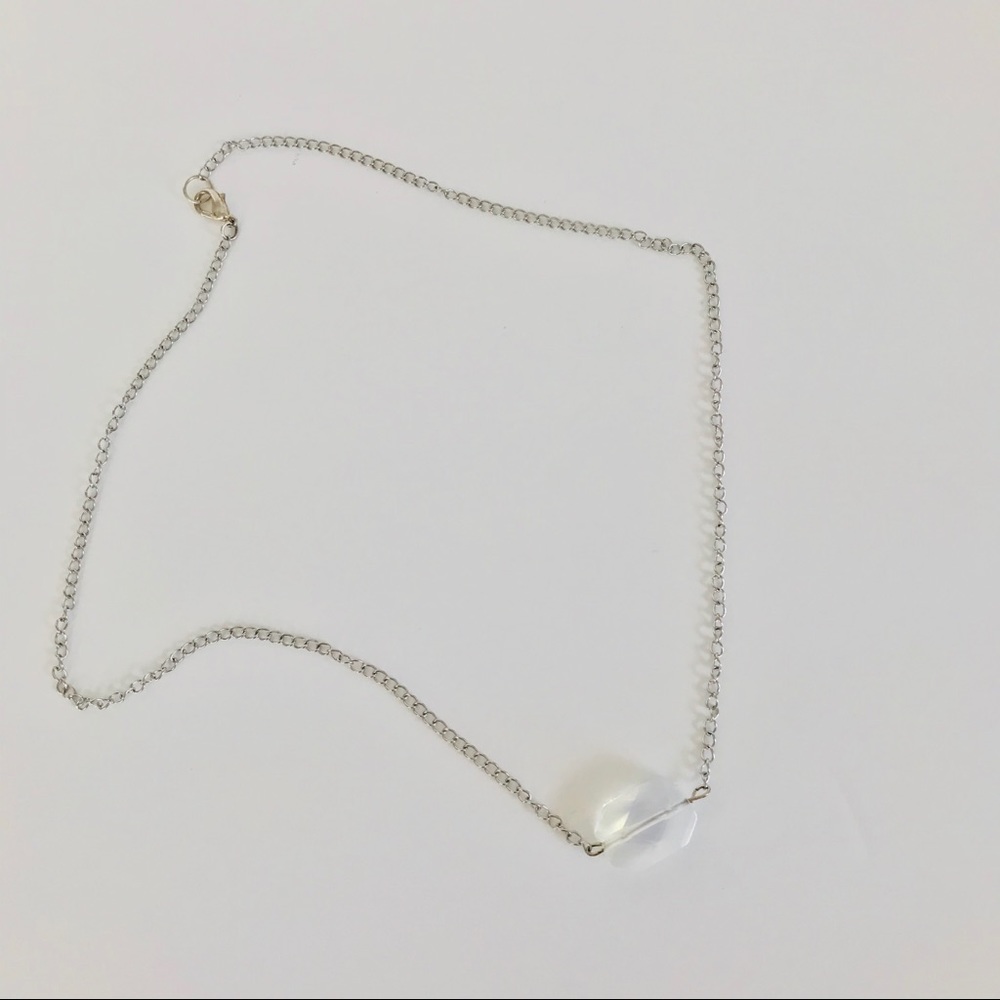 Opalite Stainless Steel Necklace